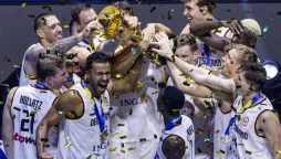 Germany shocks Serbia to win first-ever World Cup title