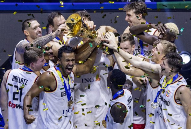 Germany shocks Serbia to win first-ever World Cup title