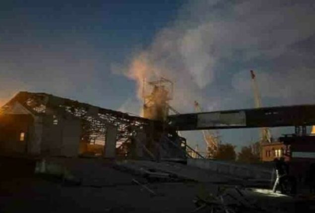 Russia Conducts Drone Attack on Ukrainian Port Facilities