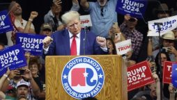 Trump launches fresh attack on Biden amid son's indictment