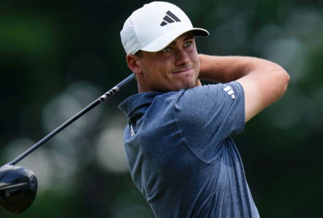 Aberg eyes BMW PGA Championship glory after two-shot lead