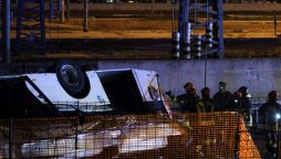 At least 21 died as tourist-carrying Italian bus crashes from bridge in Venice