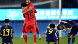 South Korea complete historic hat-trick of Asian Games football gold medals