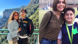 Hadiqa Kiani shares childhood pictures of her son as he now turned 18