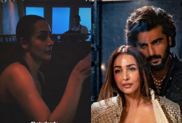 Malaika Arora and Beau Arjun Kapoor enjoys dinner date