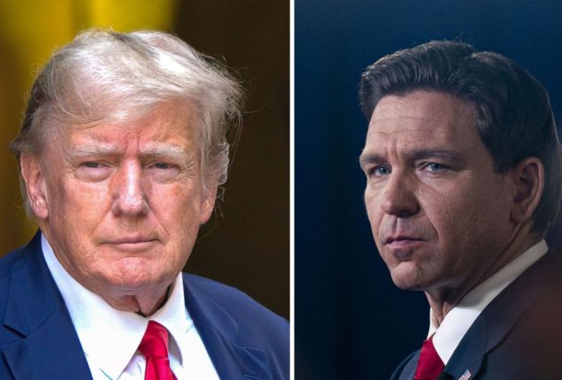 Ron DeSantis Donald Trump