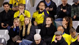 Swedish fans spend night in hotels under police protection after Brussels shooting