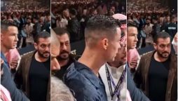 Cristiano Ronaldo Ignores Salman Khan at Saudi Arabia Boxing Event