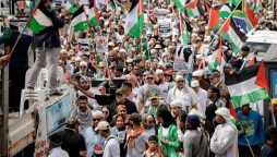 Protests in support of Palestinians