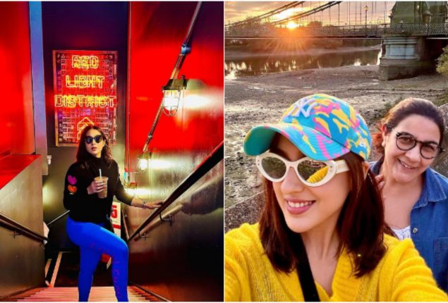 Sara Ali Khan shares photos with her mother from London vacation