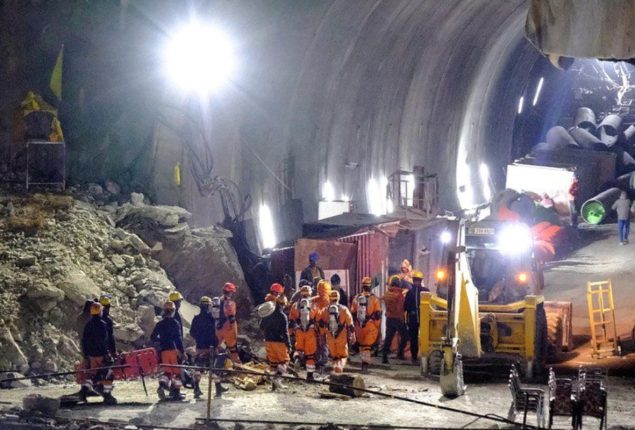 Uttarakhand tunnel collapse