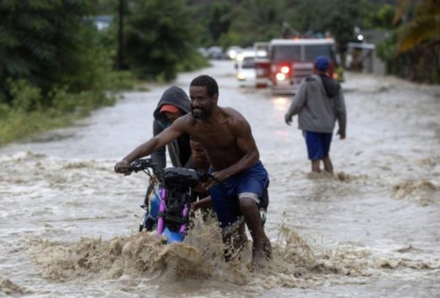Dominican Republic torrential rain