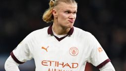 Haaland sits at top with 14 Premier League goals this season