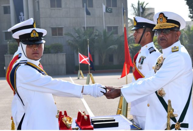 120th Midshipmen and 28th Short Service Commissioning parade held