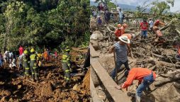 Colombia landslide killed 33 people, including children