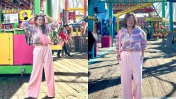 Sumbul Iqbal shares captivating moments from Pacific Park in Santa Monica
