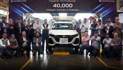 Master Changan hits 40,000 production mark