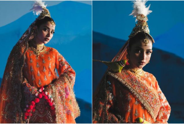 Saboor Aly Shines in Latest Wedding Collection Photoshoot