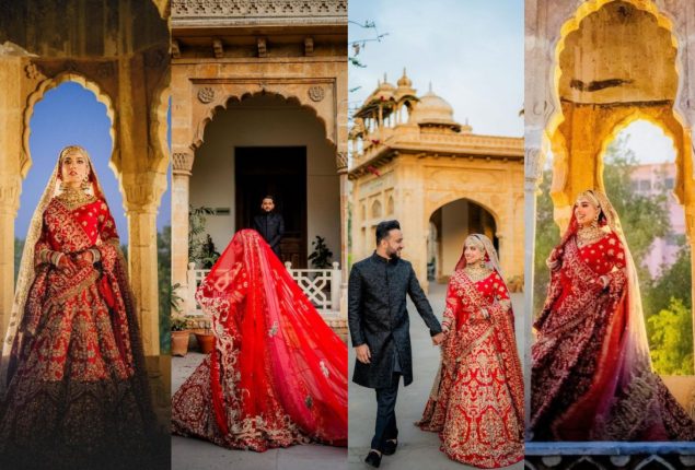 Arisha Razi shares destination photo shoot of her wedding