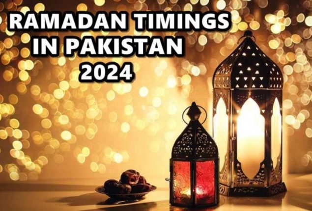 Ramadan Calendar 2024 Pakistan– Check Sehri & Iftar Timings