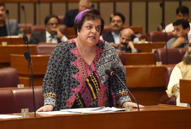 Shireen Mazari’s ECL removal application fixes hearing