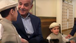 Heartwarming interaction PM-Sheraz