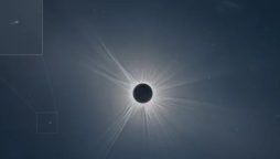 Rare Click: Comet caught on camera by astronomers covering Solar Eclipse