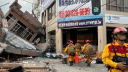 Taiwan Earthquake survivor describe it as "The Mountain Rained Rocks like Bullets