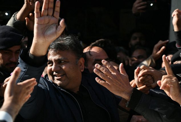 Ex-federal minister Fawad Chaudhry released on bail