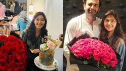 Sunita Marshall gets a surprise birthday celebration party from her husband