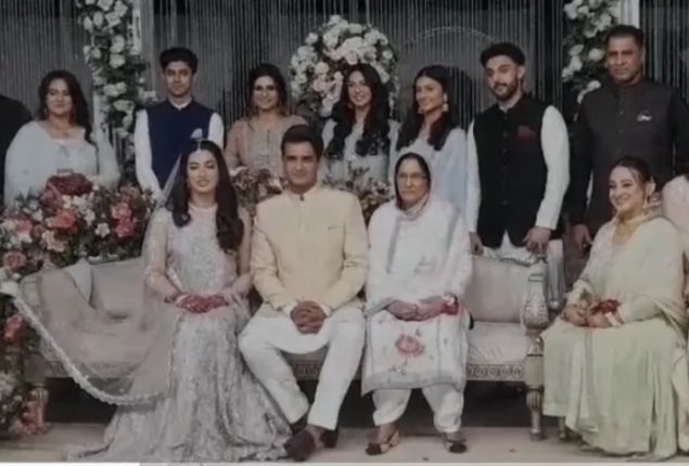 Babar Azam, famous cricket stars attend Ali Younis-Aliya Riaz Nikkah ceremony
