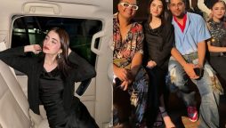 Merub Ali looks stunning at her fiancé Asim Azhar’s album launch