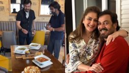 Nauman Ijaz’s recent photoshoot in Canada with his wife