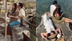 Ali Zafar shares latest stunning pictures with his wife Ayesha Fazli