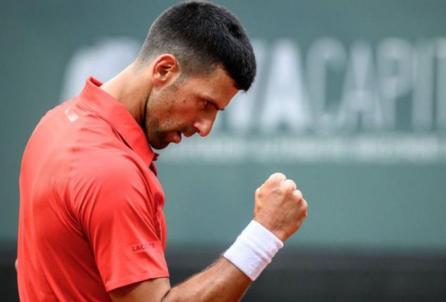 Novak Djokovic in Geneva Open semi-finals after defeating Tallon Griekspoor
