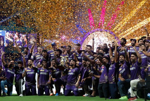 IPL 2024 Final: KKR lift trophy for third time after defeaing SRH