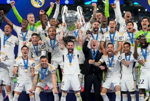 Real Madrid wins 15th Champions League title