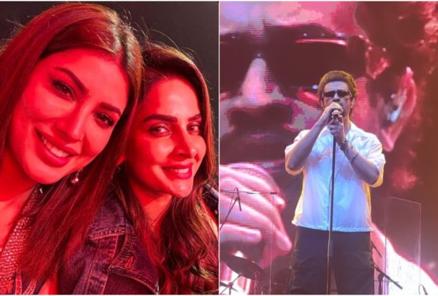 Saba Qamar & Mehwish Hayat Attend Atif Aslam’s Concert in Abu Dhabi