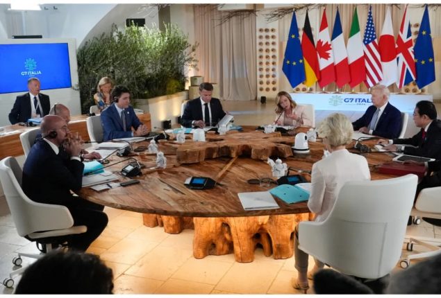 G7 approves $50 billion loan for Ukraine using seized Russian assets