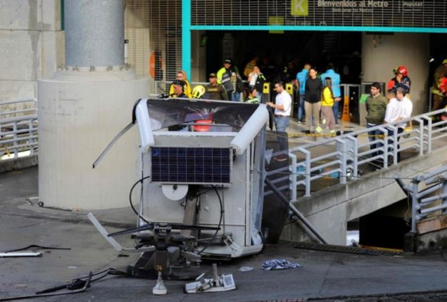 Colombia: Cable Car Collapse Incident claims 1 life and 12 injures