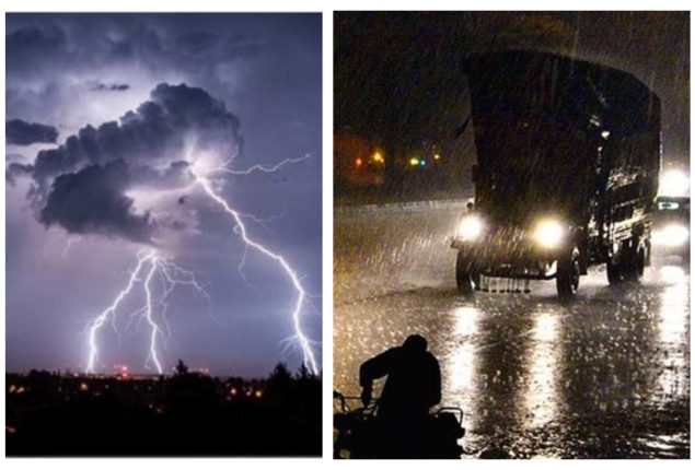 Heavy Rain and Thunderstorms predicted in Karachi within 24 Hours
