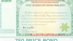 RS. 750 prize bond draw schedule update for July 2025