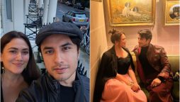 Ali Zafar and Ayesha Fazli share couple goals pictures from London
