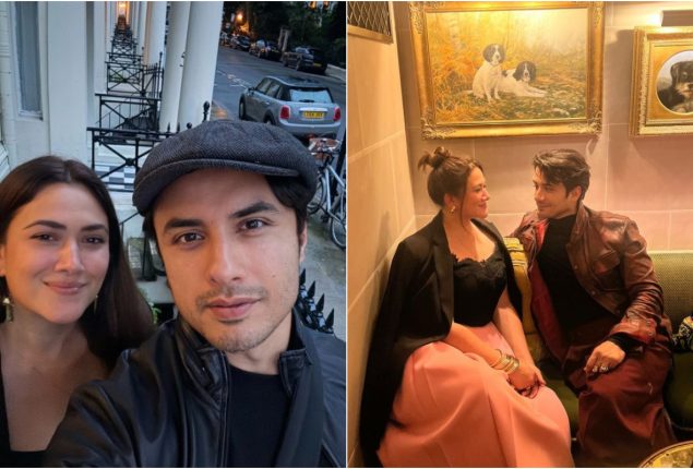 Ali Zafar and Ayesha Fazli share couple goals pictures from London