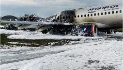 Russian passenger Jet crash near Moscow