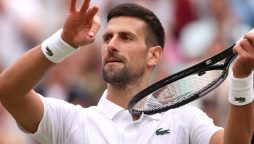 Djokovic set Wimbledon final clash with Alcaraz after defeating Musetti