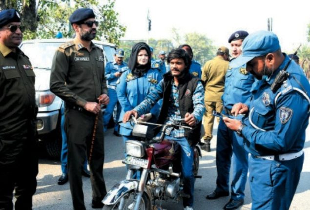 Punjab introduces modern traffic challan system