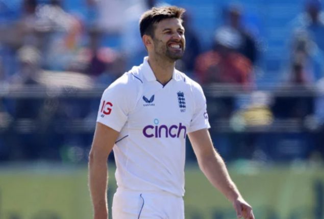 Mark Wood bowls fastest over by any English bowler in Test cricket