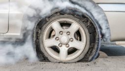 Dubai Police share safety guidelines to handle tyre burst while driving
