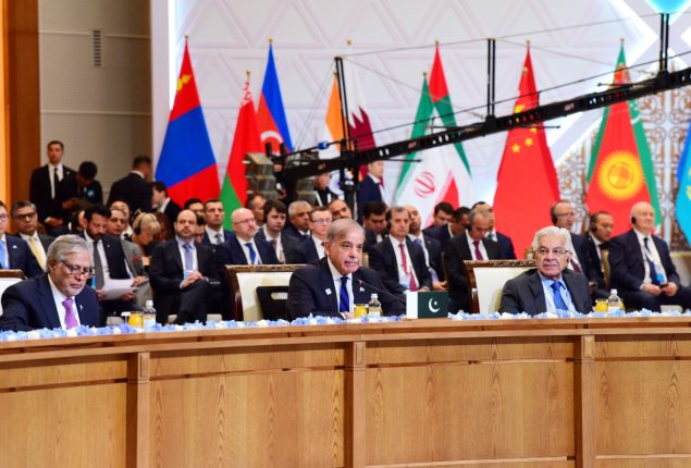 SCO Summit: PM urges collective efforts for peace, development